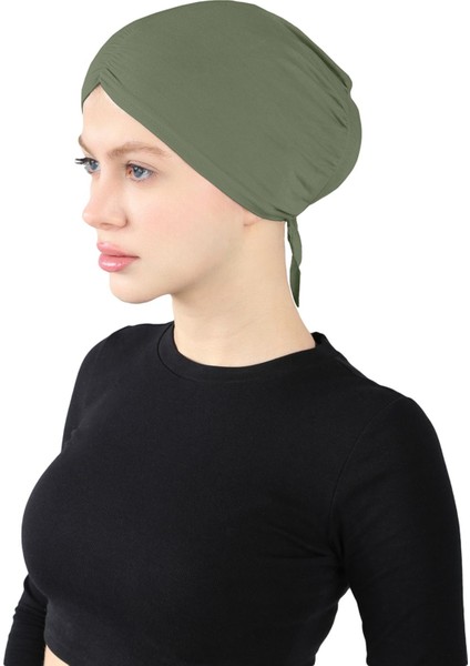 Pileli Geçme Bone - St 256 Haki