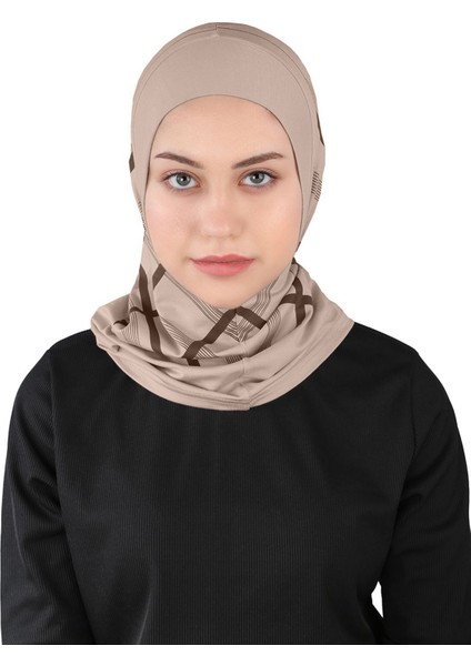 Visca Ekose Düz - St 315 Koyu Vizon