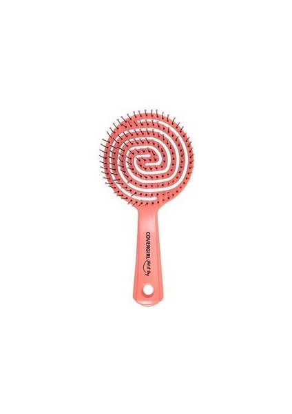 Pembe Pro Üç Boyutlu Oval Saç Fırçası
