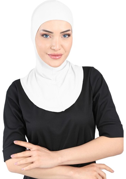 Clima Fit Hijab Bone - St 228 Beyaz
