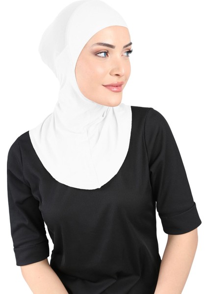 Clima Fit Hijab Bone - St 228 Beyaz