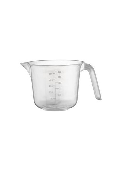 | 2 Adet - 600 ml Plastik Ölçü Kabı - Sıvı Ölçü Kabı - İlaçlama Ölçü Kabı