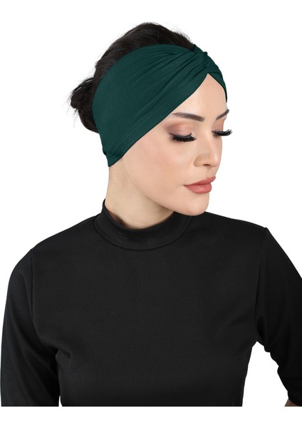 Bandana Çapraz Bone - St 055 Zümrüt