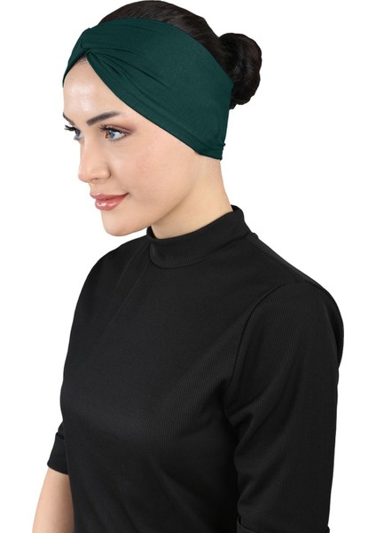 Bandana Çapraz Bone - St 055 Zümrüt modelleri