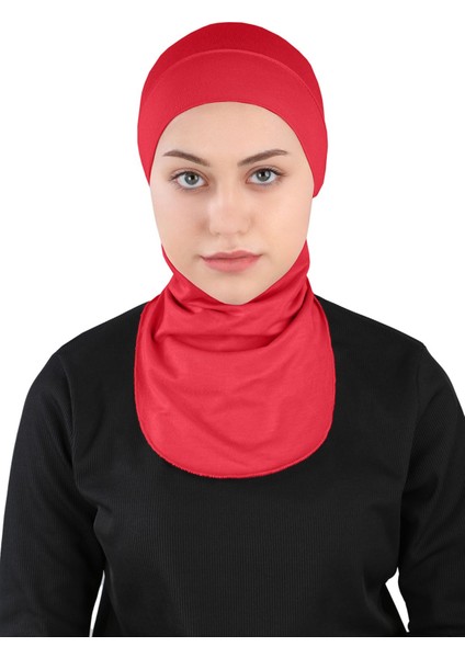 Büyük Hijab Bone - St 224 Kırmızı modelleri