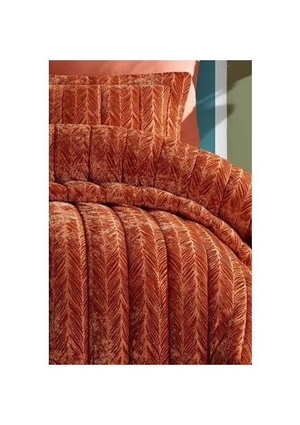 Elart comfort Yeni Nesil Uykuseti - 3 Parça Velvet Tarçın (230X220CM)