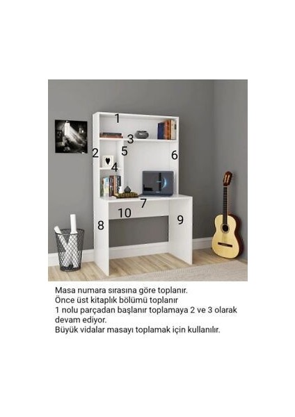 Çalışma Masası Bilgisayar Masası ,kitaplık