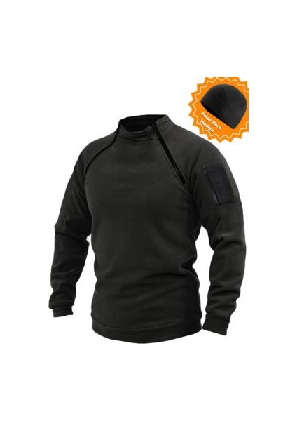 Ghassy Co. Erkek Airforce Tactical Thermal Tech. Fonksiyonel Kol Cepli Polar