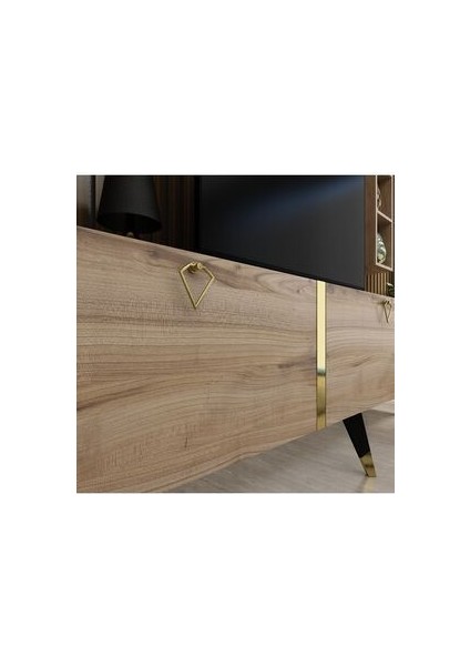 Festival TV Ünitesi Modern Tasarım Yonga Levha 180 cm Genişlik 45 cm Yükseklik modelleri