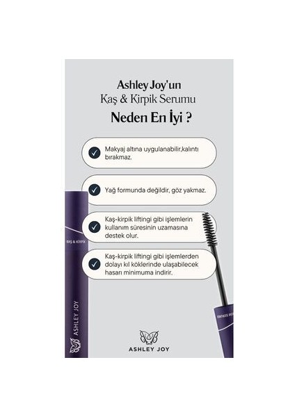 Besleyici,Güçlendirici Dolgunlaştırıcı Keratin İçeren Kaş Kirpik Serumu 6 ML x2 Avantajlı Set