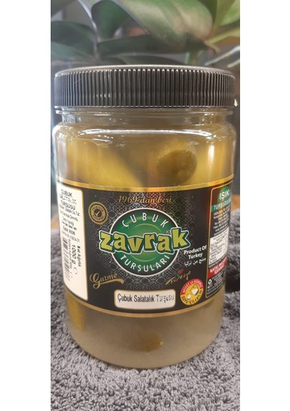 Zavrak Naturel Çubuk Salatalık Turşusu (1 kg)