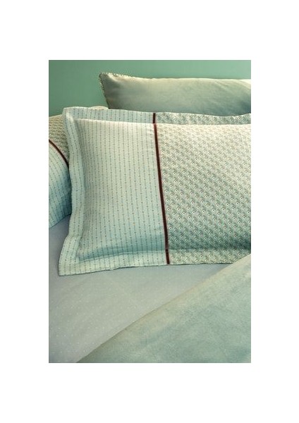 Bedding CharMe Rowena Çift Kişilik XL Kadife Saten Nevresim Takımı - Adaçayı modelleri