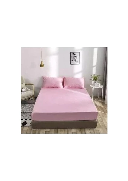 Soft Colours Ranforce Çift Kişilik Lastikli Çarşaf + 2 Adet Yastık Kılıfı 160X200 Tüm Renkler