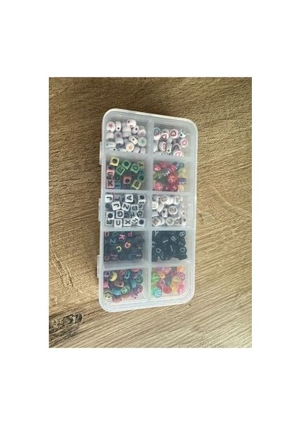 Kutulu Hobi Takı Yapma Seti Kolye Bileklik Halhal Telefon Charmı Yapma Seti
