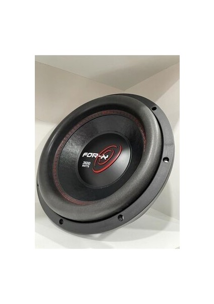 X-12PRO 30 cm 1200 RMS Subwoofer Oto Hoparlör 3600W Güç Kırmızı Renk modelleri