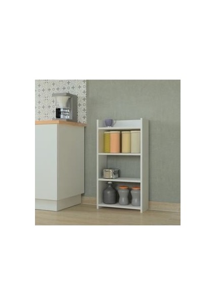 Yonca Tasarım 4 Raflı Beyaz Kitaplık 1. Sınıf Suntalam 91x48x22 cm Ev ve Ofis Kullanımı fiyatları