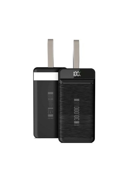 Pd 22.5W 30.000 Mah 3.0 Hızlı Şarj (Gerçek 30.000 Mah ) QC30 Powerbank