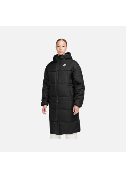 Sportswear Classic Puffer Therma-Fit Full-Zip Hoodie Kadın Geniş Kesim Mont Parka FB7675