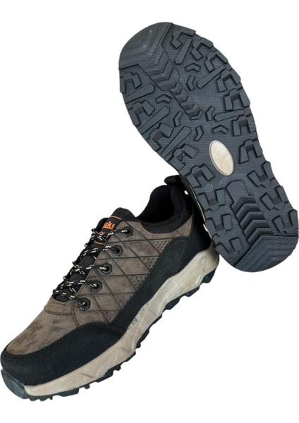 Erkek Günlük Kaymaz Soğuk Geçirmez Trekking Outdoor Ayakkabı VİZON modelleri