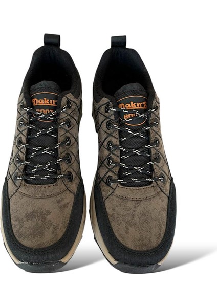 Erkek Günlük Kaymaz Soğuk Geçirmez Trekking Outdoor Ayakkabı VİZON indirimleri