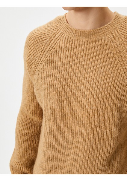 Triko Kazak Bisiklet Yaka Yumuşak Dokulu Slim Fit Uzun Kollu indirimleri