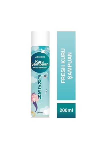 Kuru Şampuan Fresh 200 ml 2'li Set