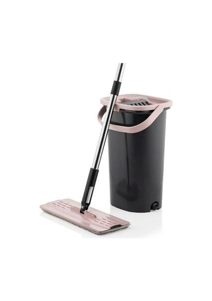 Sillgech Compact Mop Seti Siyah-Pembe 4 Parça Mikrofiber Başlık ile Kolay Temizlik fiyatları