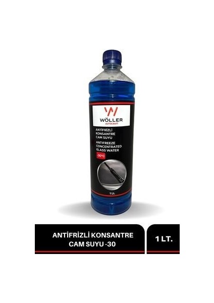 Antifrizli Cam Suyu Konsantre -30 Derece 1 Lt.