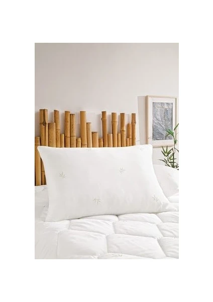 Bedding Nuevo Bambu Yastık 800 gr - Beyaz