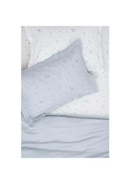 Bedding Ramona Çift Kişilik Bambu Pike Takımı - Açık Mavi