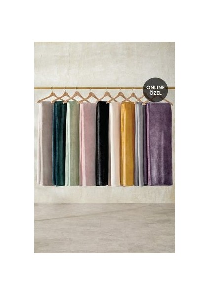 Bedding Olenna Wellsoft Tv Battaniyesi 140x190 cm - Adaçayı fırsatları