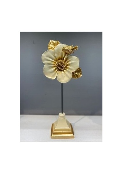 2'li Çiçek Aksesuar Krem Gold fırsatları