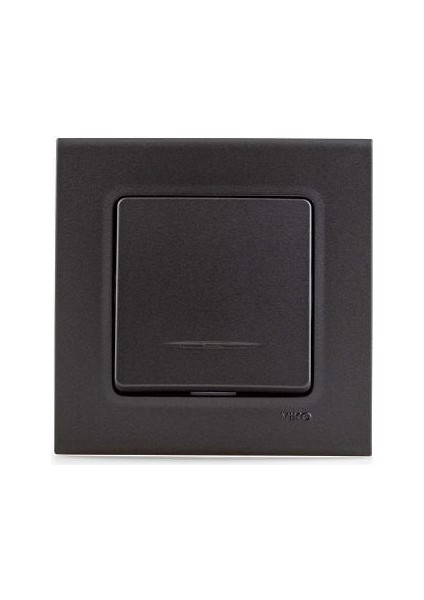 Linnera Life Gece Siyahı Işıklı Anahtar Çerçevesiz - 90444019 fiyatları