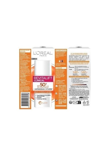 L'oréal Paris Revitalift Clinical Vitamin C Uv Fluid + Revitalift Clinical C Vitaminli Serum