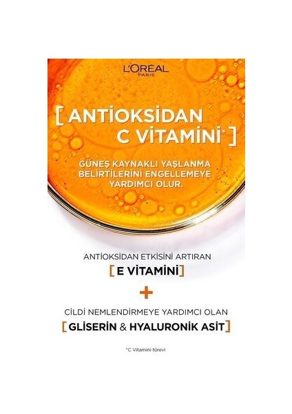 L'oréal Paris Revitalift Clinical Vitamin C Uv Fluid + Revitalift Clinical C Vitaminli Serum