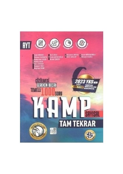 AYT Sayısal Kamp Tam Tekrar Özel Baskı