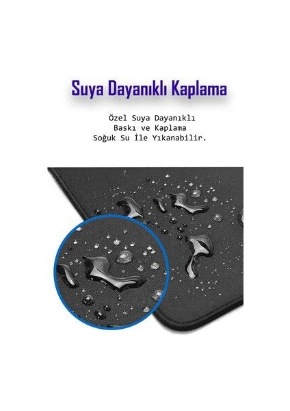 Mouse Pad Büyük Boy Gaming Oyuncu Uyumlu xxl 90X40 cm Eborsisk