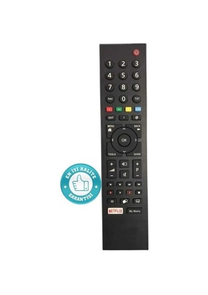 Arçelik Beko Altus Grundig Smart LCD LED Tv Televizyon Kumandası Netflix Tuşlu Kumanda Yeni Kalıp