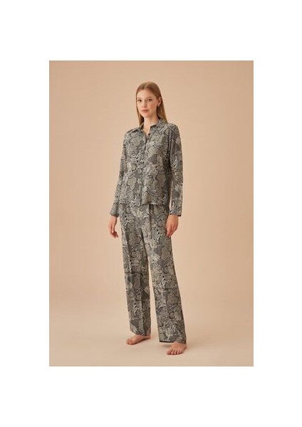 Caroline Maskülen Pijama Takımı