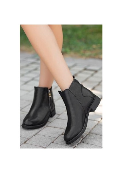 D404 Garantili Soğuk Geçirmez Kışlık Kadın Bot & Bootie modelleri