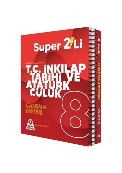 Örnek Akademi Lgs 8. Sınıf T.c. Inkılap Tarihi ve Atatürkçülük 2'li Çalışma Kitabı