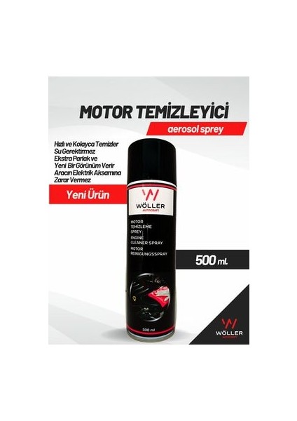 Susuz Motor Temizleme Spreyi 500 Ml.