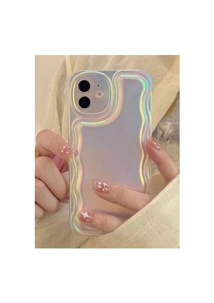 Paladyum Case Apple iPhone 11 Uyumlu Puf Case Hologram