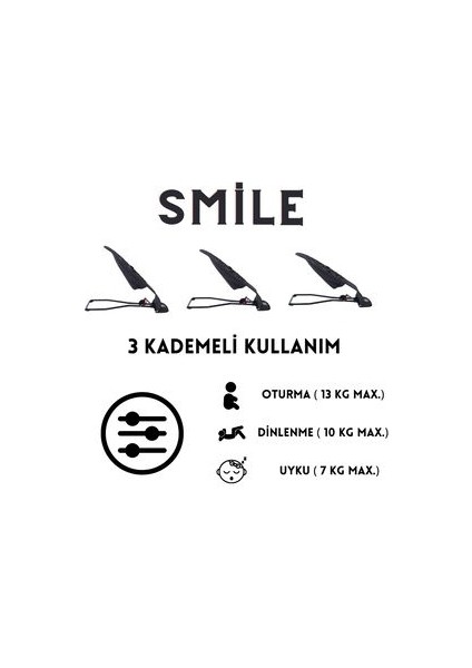 Smile Cotton Eco Sallanır Üç Kademeli Ana Kucağı fiyatları
