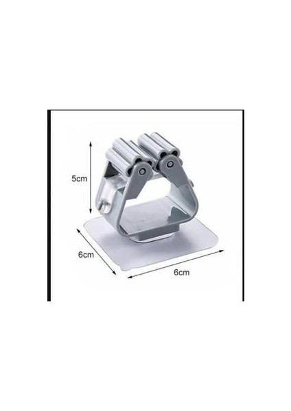 Yapışkanlı Pratik Mop - Temizlik Fırçası Tutucu 4 Adet modelleri