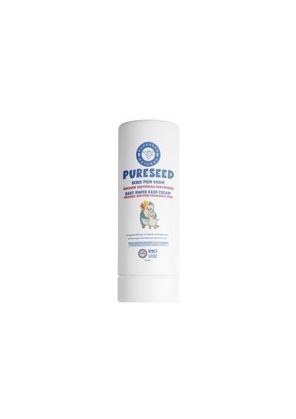 Organik Sertifikalı Bebek Pişik Kremi Parfümsüz - 75 ml