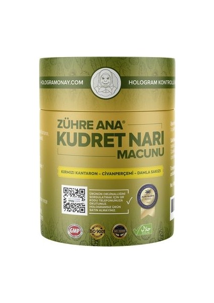 Zühre Ana Kudret Narı Macunu 240 gr