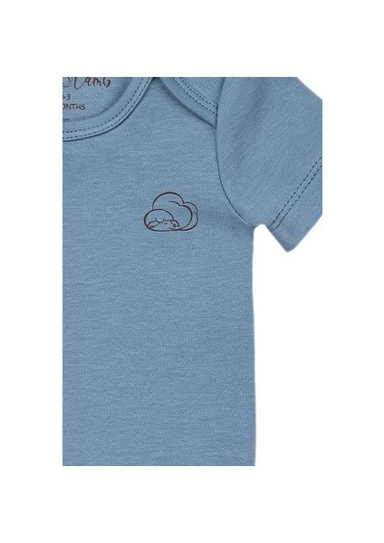 Rovigo 3 Parça Unisex Bebek Kısa Kollu Pamuk Bodysuit Takımı Yenidoğan ve Çocuk Hediye Seti