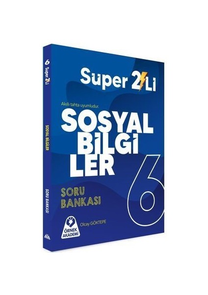 Örnek Akademi 6. Sınıf Sosyal Bilgiler 2'li Çalışma Kitabı