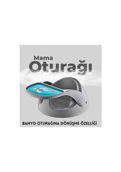 Multi Seat Bebek Koltuğu Banyo Oturağı Mama Sandalyesi Çıkarılabilir Masalı Oyun Tepsili